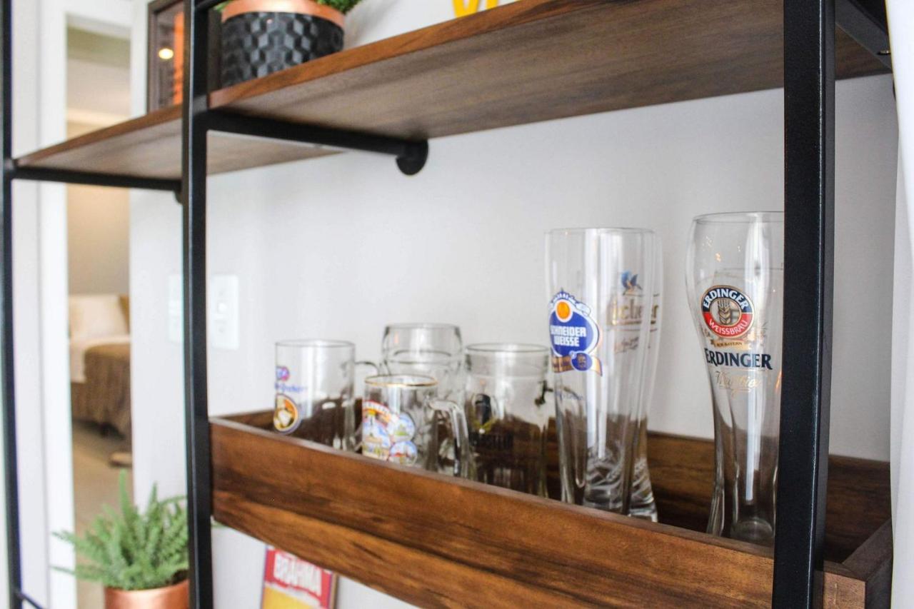 Apto Tematico Cerveja - Pomerode Sc ภายนอก รูปภาพ